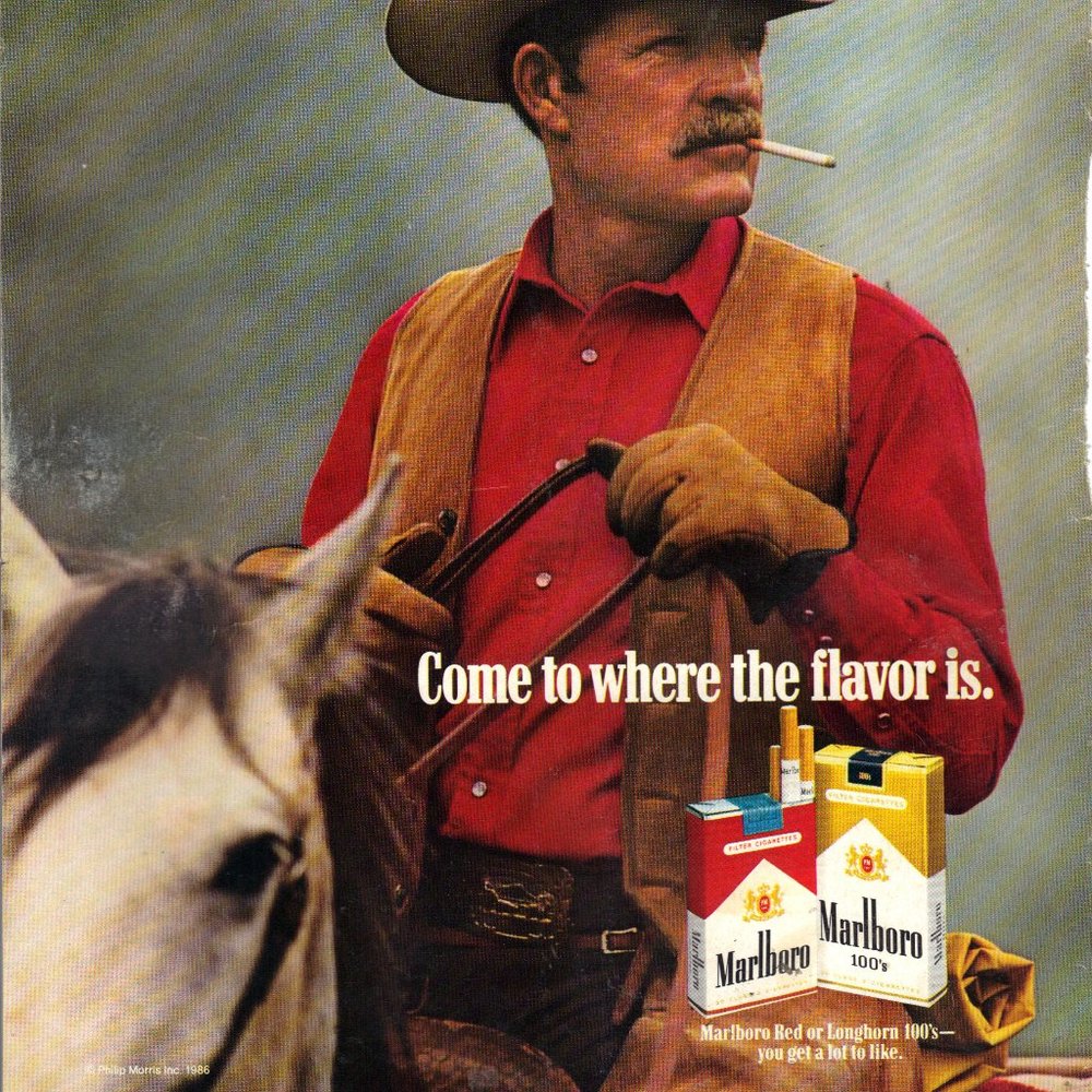 Vintage 1987 Print Ad for Marlboro Cigarettes PA1199